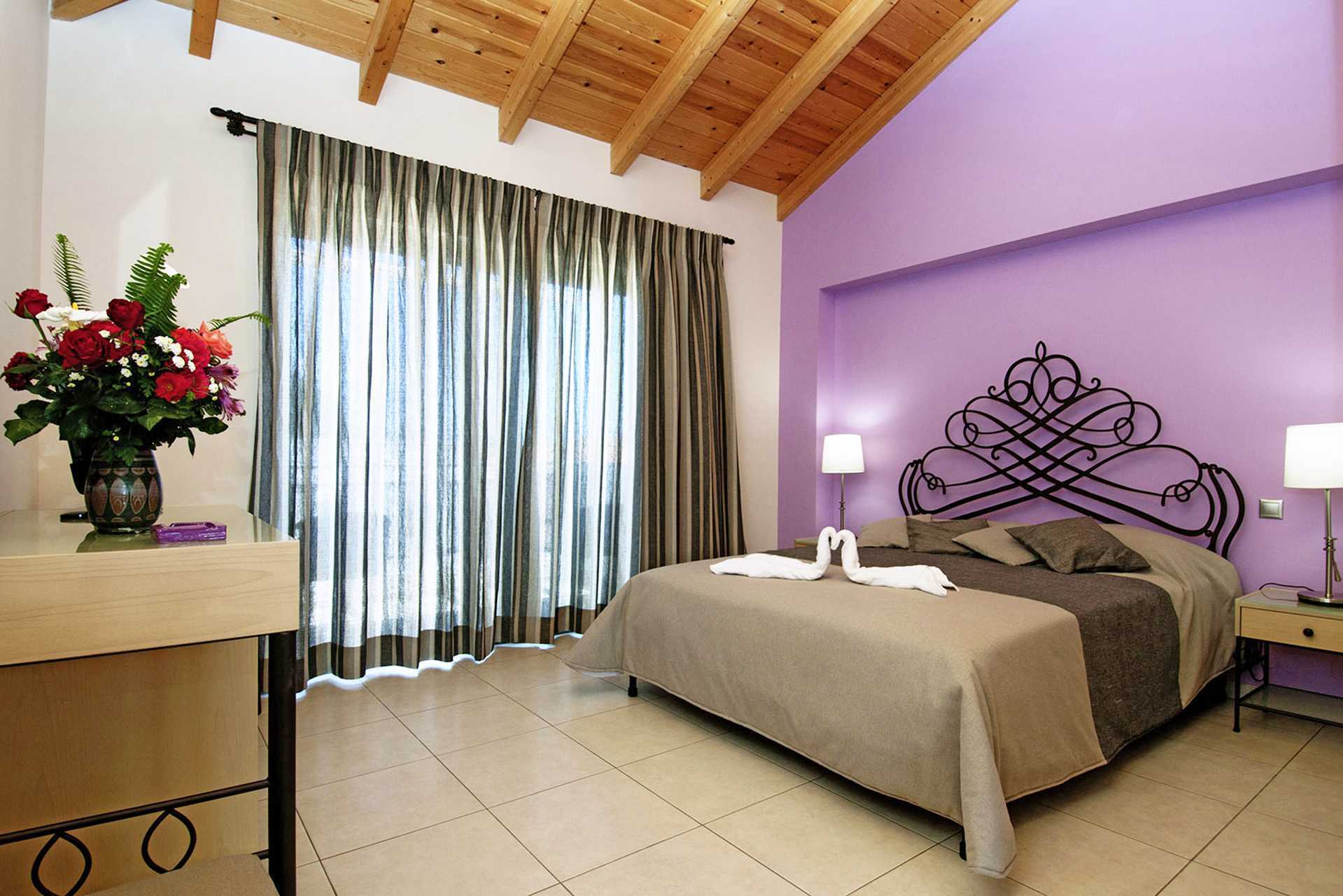 Dubbelrum på hotell 4 Epoches på Alonissos, Grekland.