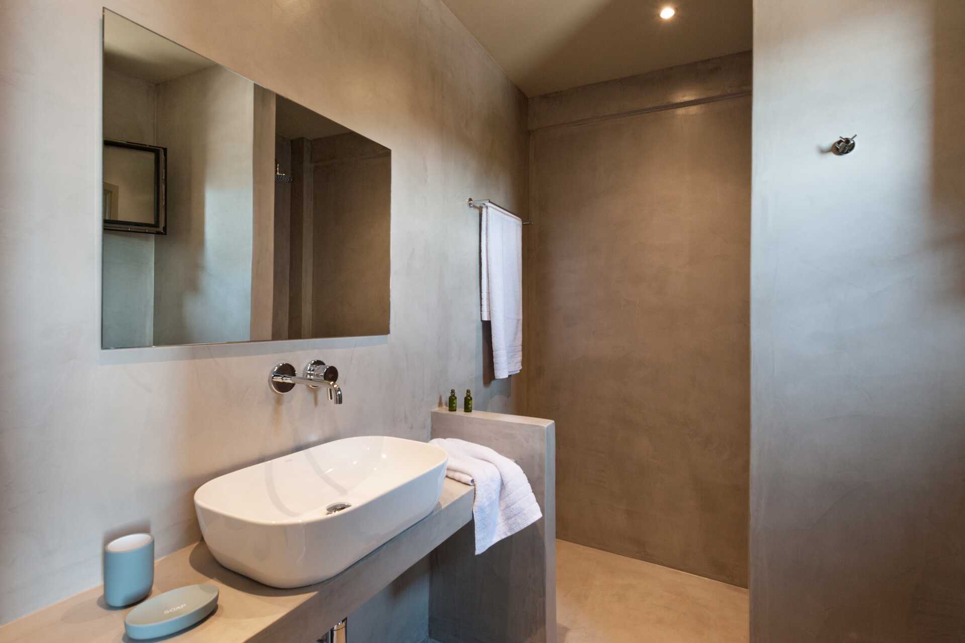 Dubbelrum på hotell Diapori i Kardamili, Peloponnesos.