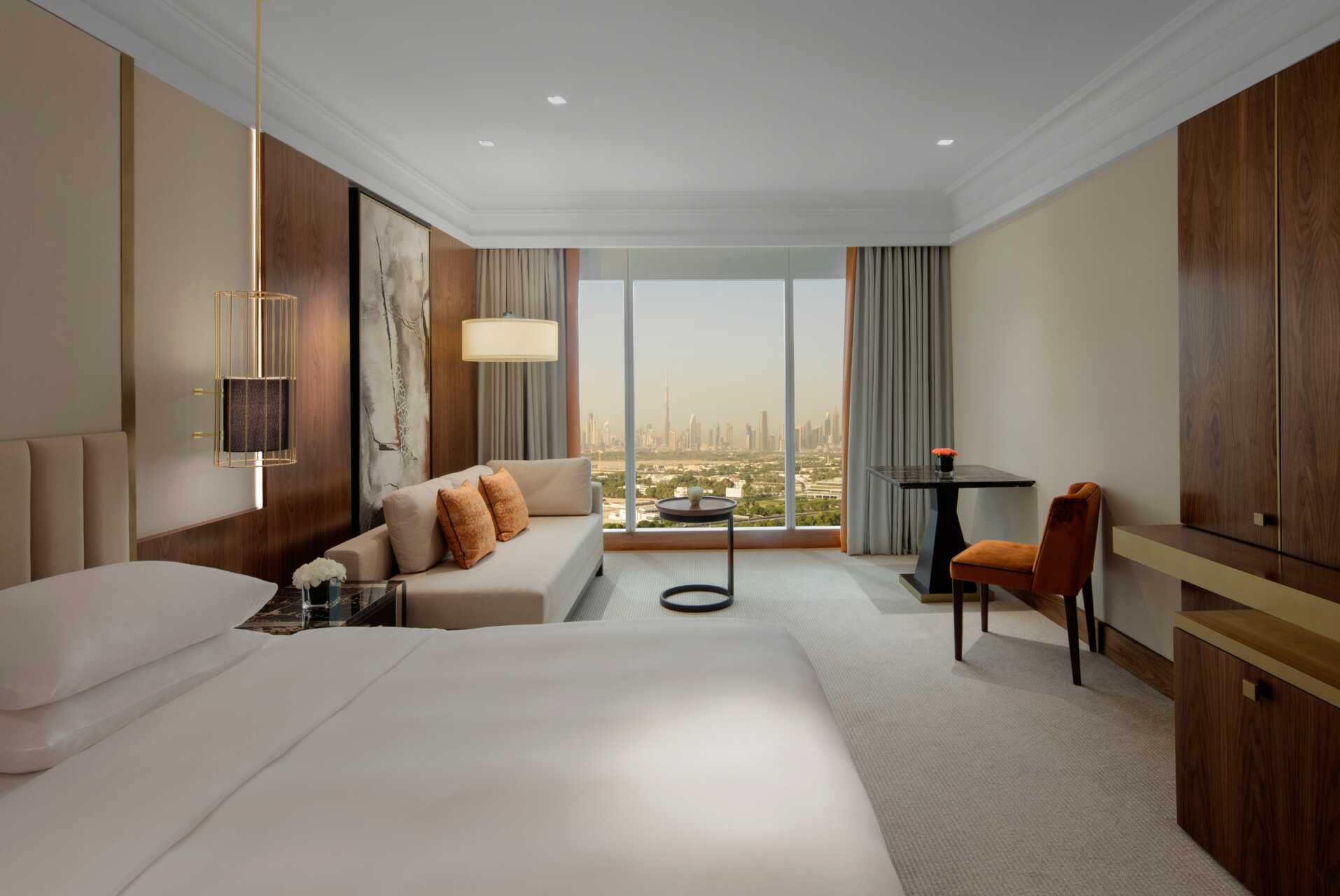 Dubbelrum på hotell Grand Hyatt, Dubai.