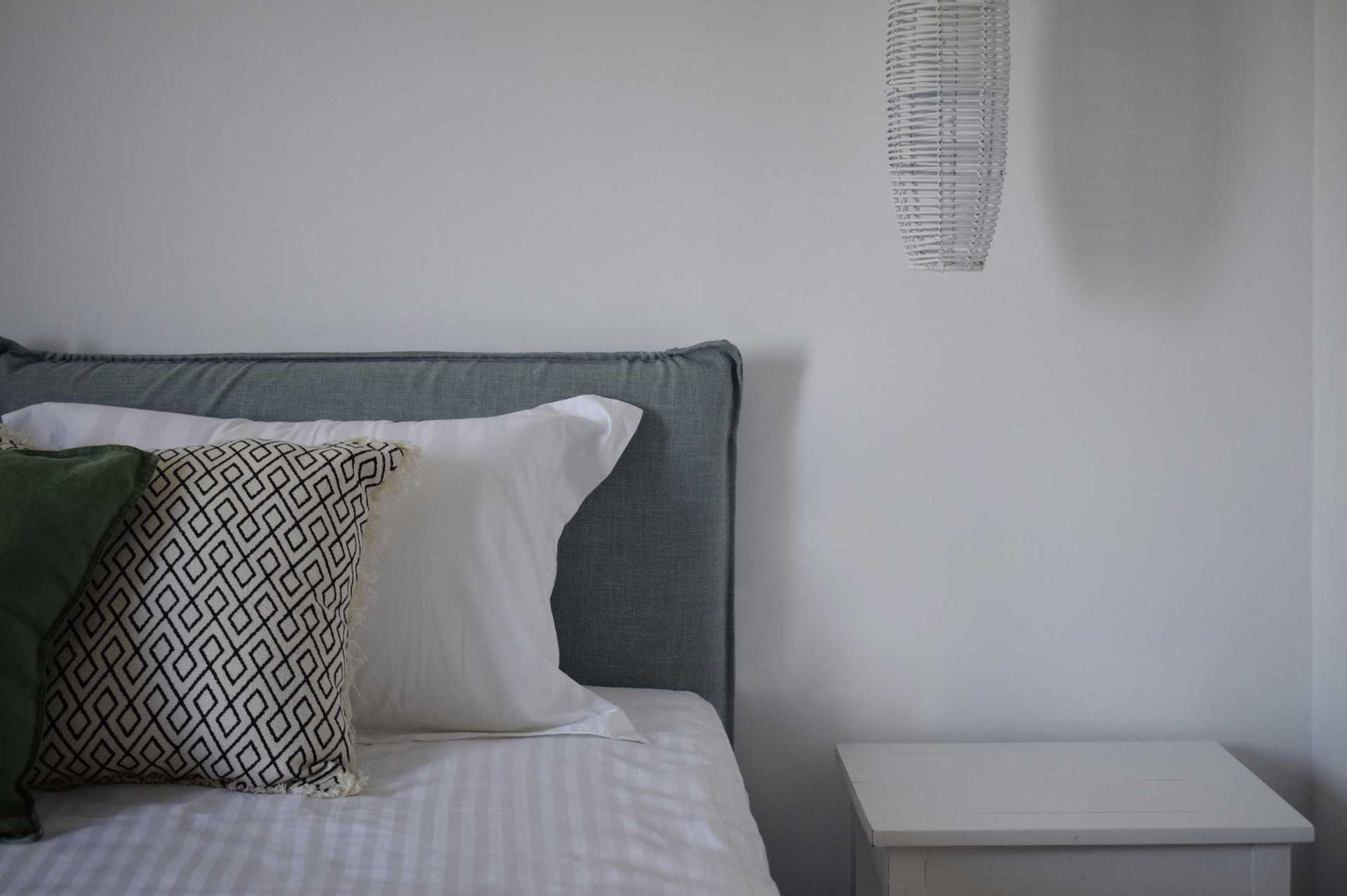 Dubbelrum på hotell Meltemi i Skiathos Stad, Grekland.