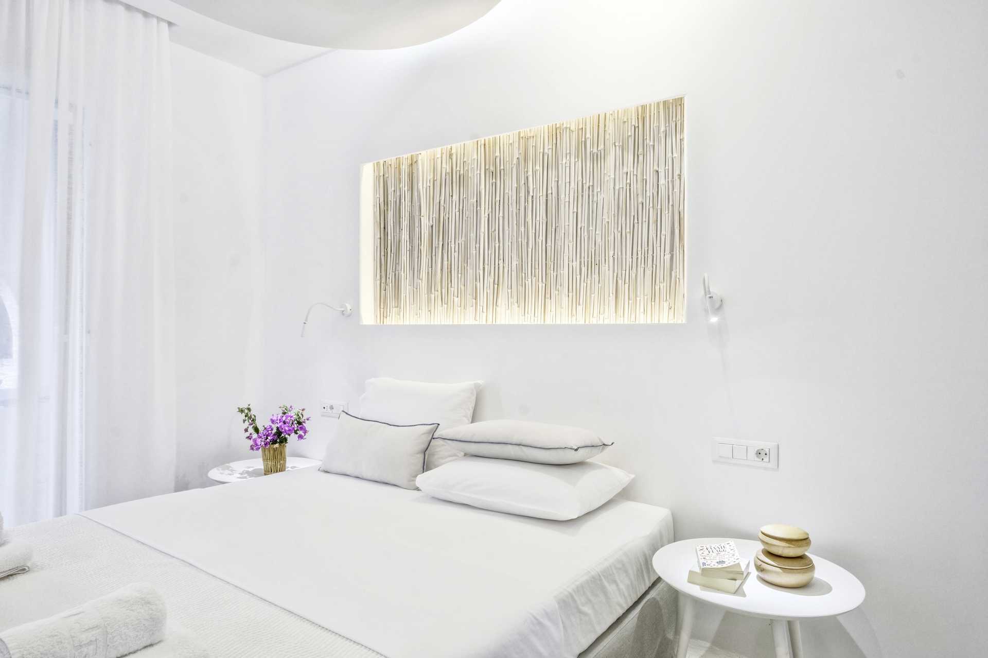 Dubbelrum på hotell Orkos Beach, Naxos.