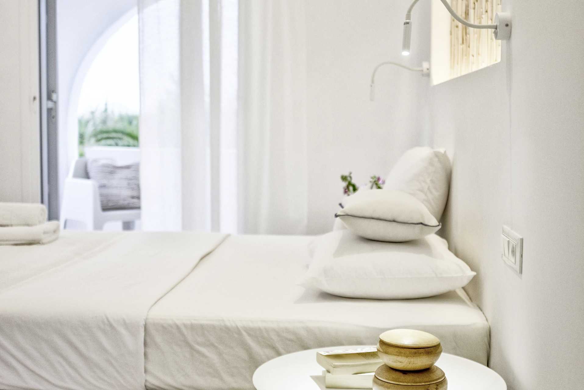 Dubbelrum på hotell Orkos Beach, Naxos.