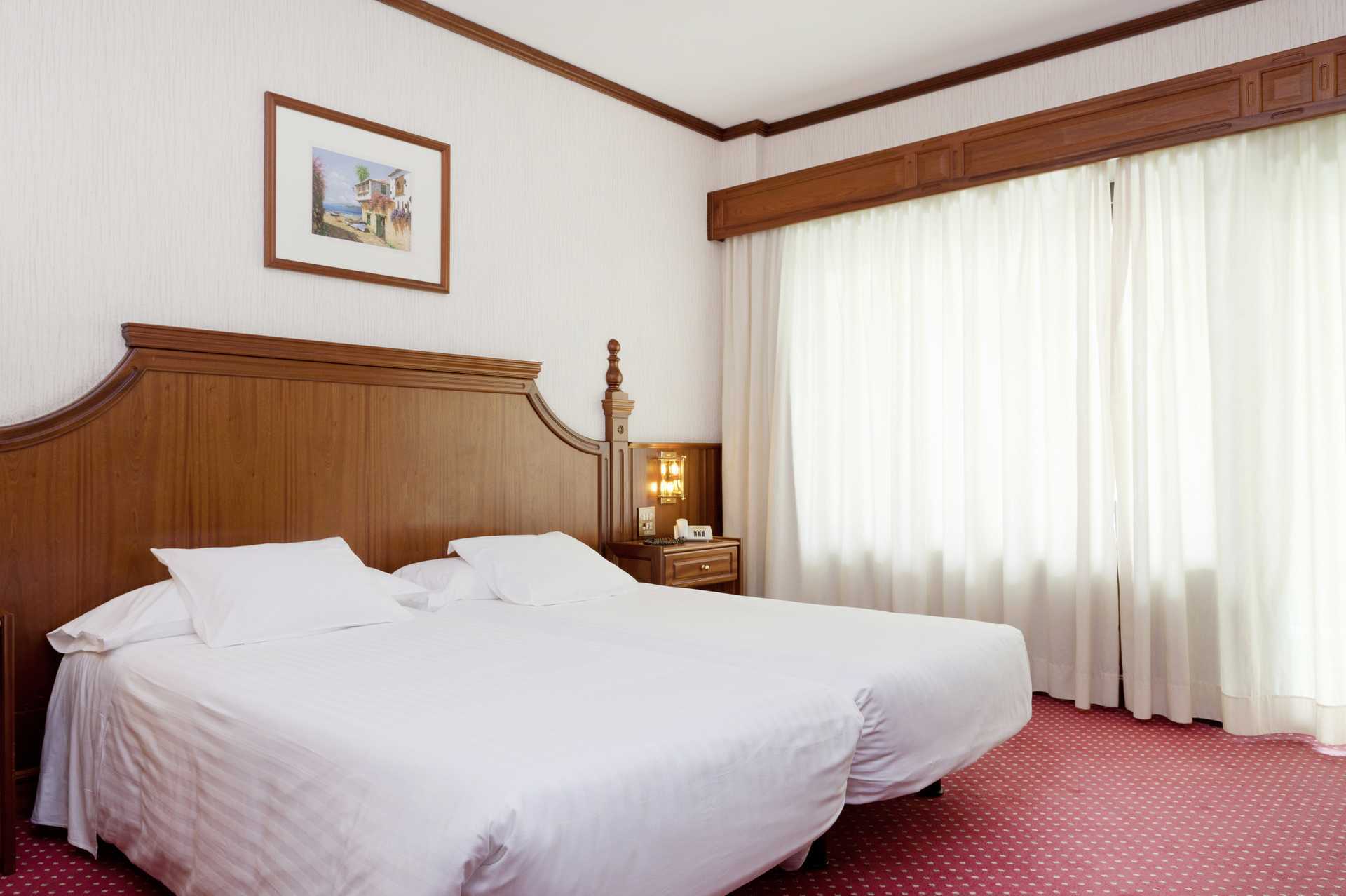 Dubbelrum på hotell Valle Mar i Puerto de la Cruz på Teneriffa.