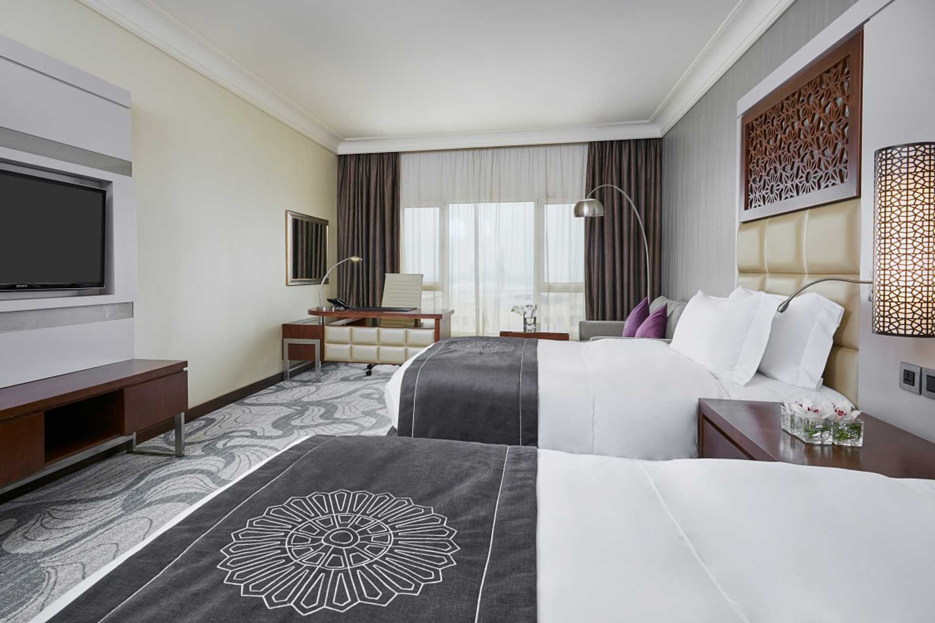 Dubbelrum på InterContinental Doha i Doha, Qatar.