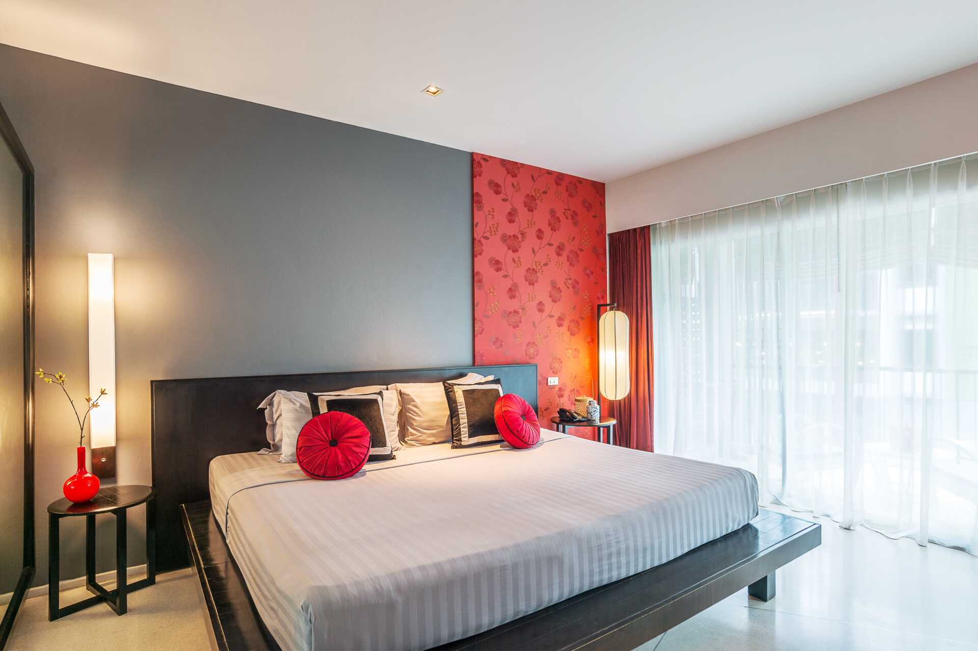 Dubbelrum på Red Ginger Chic Resort på Krabi, Thailand.