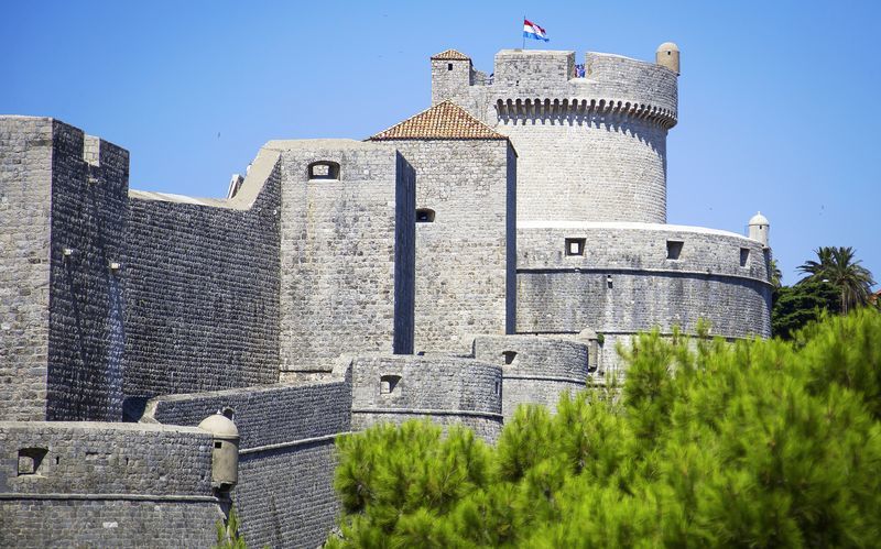 Dubrovnik - staden bakom murarna