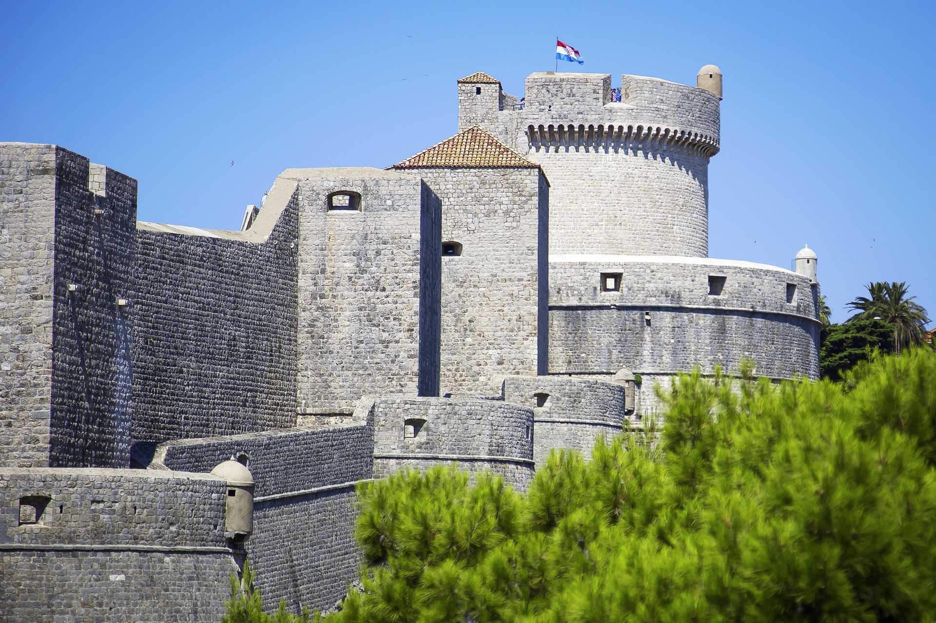 Dubrovnik - staden bakom murarna