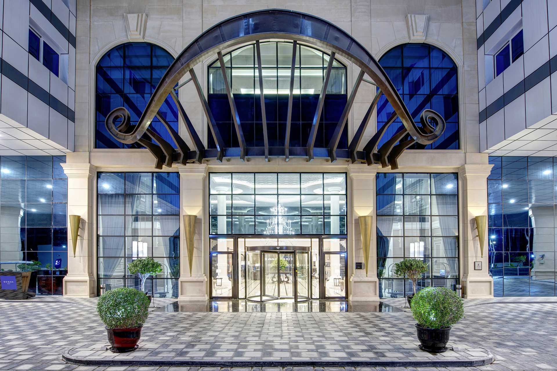 Dukes The Palm, a Royal Hideaway Hotel på Dubai Palm Jumeirah, Förenade Arabemiraten.