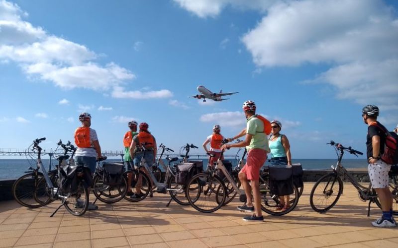 E-cykel på Lanzarote