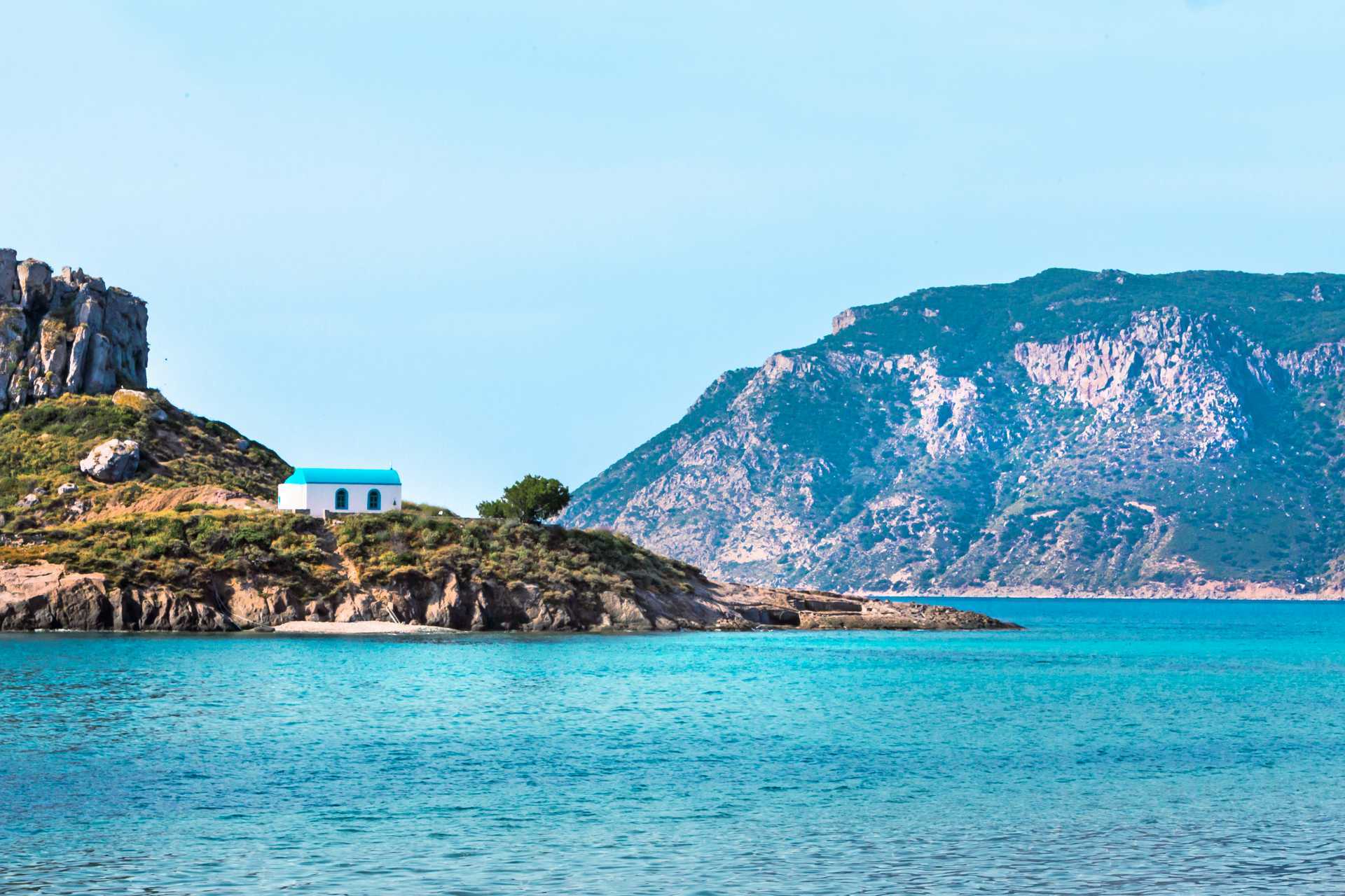 Egeiska havet och Nissyros