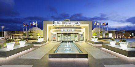 Entré på Elba Lanzarote Royal Village Resort i Playa Blanca.
