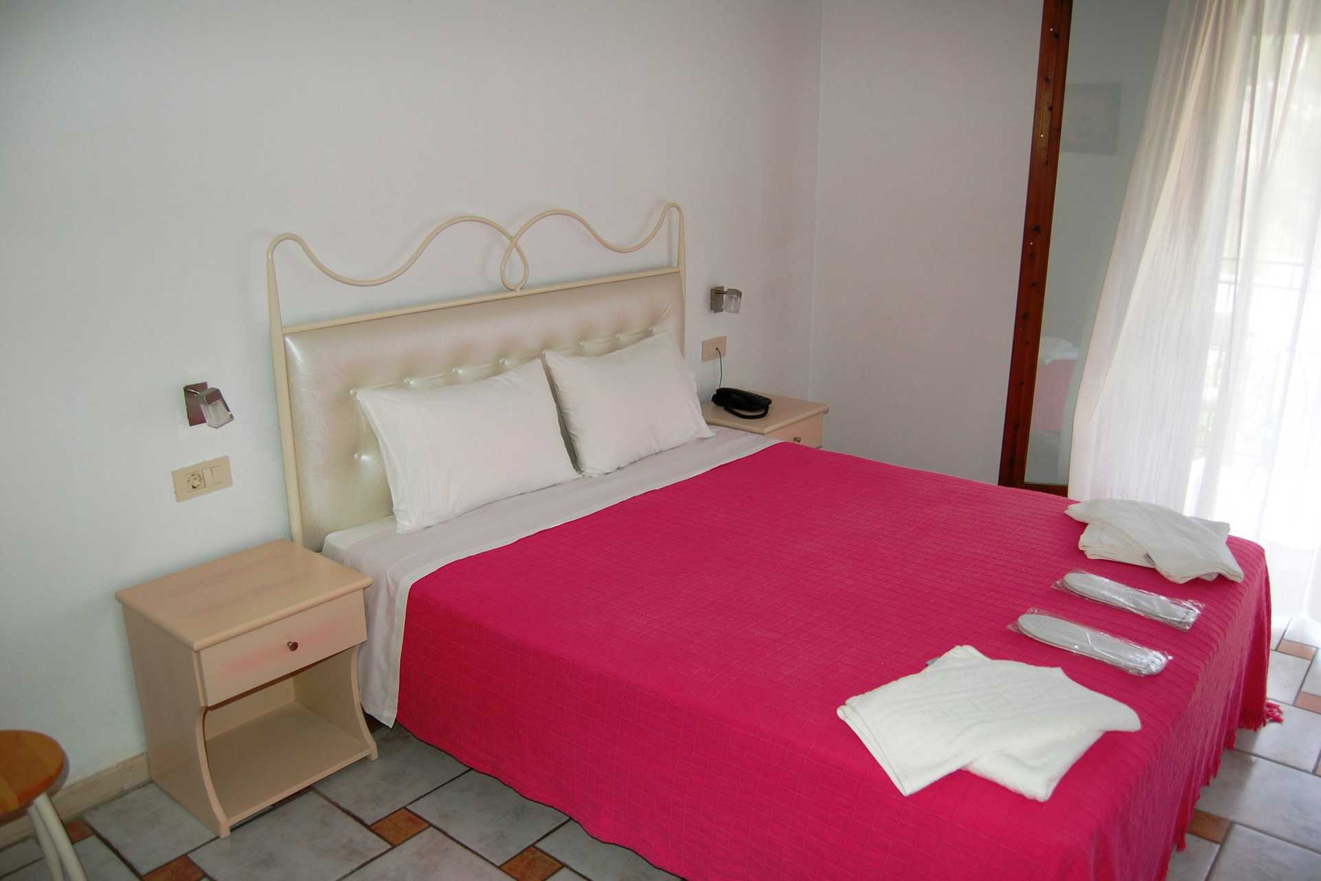 Enkelrum på hotell Villa Marie i Sivota, Grekland.