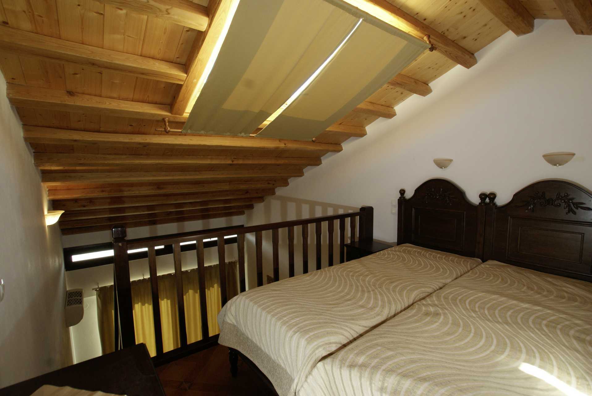 Enrumslägenhet i etage på hotell Marilena på Alonissos, Grekland.