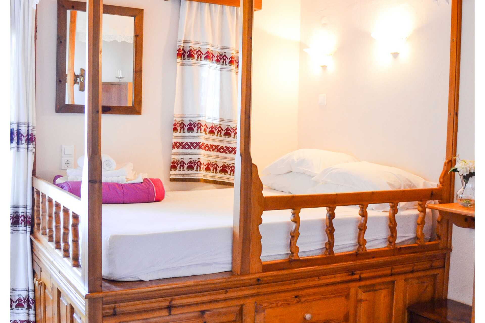 Enrumslägenhet med karpatisk säng