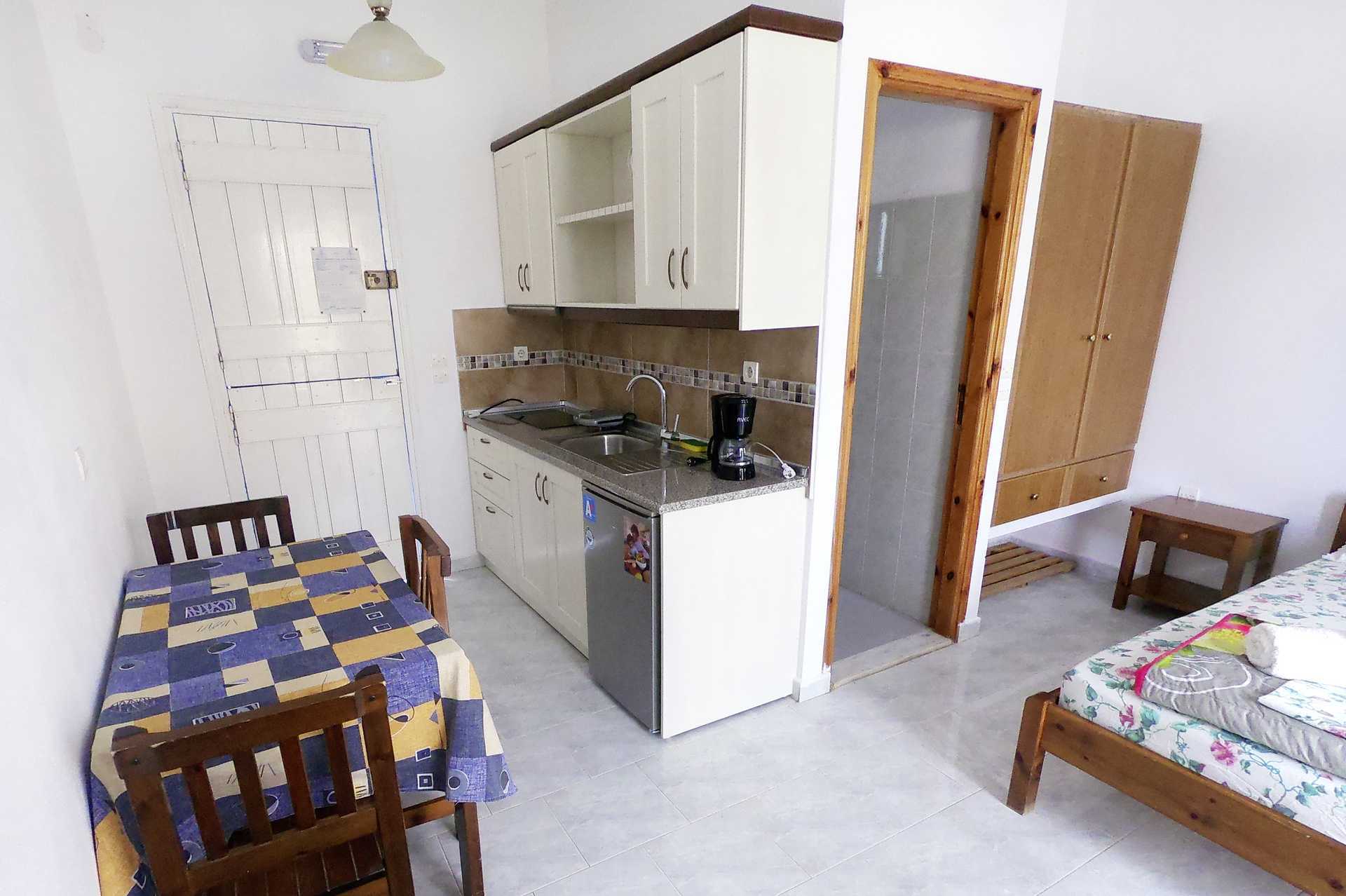 Enrumslägenhet på Blue Swan på Karpathos.