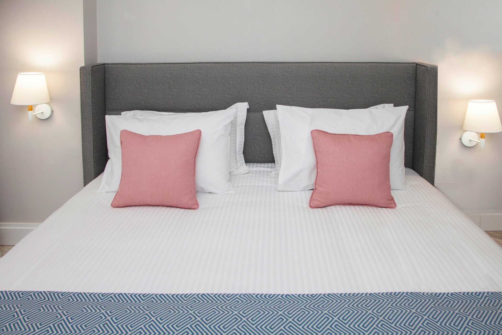 Enrumslägenhet på hotell Aquarius i Rethymnon, Kreta.