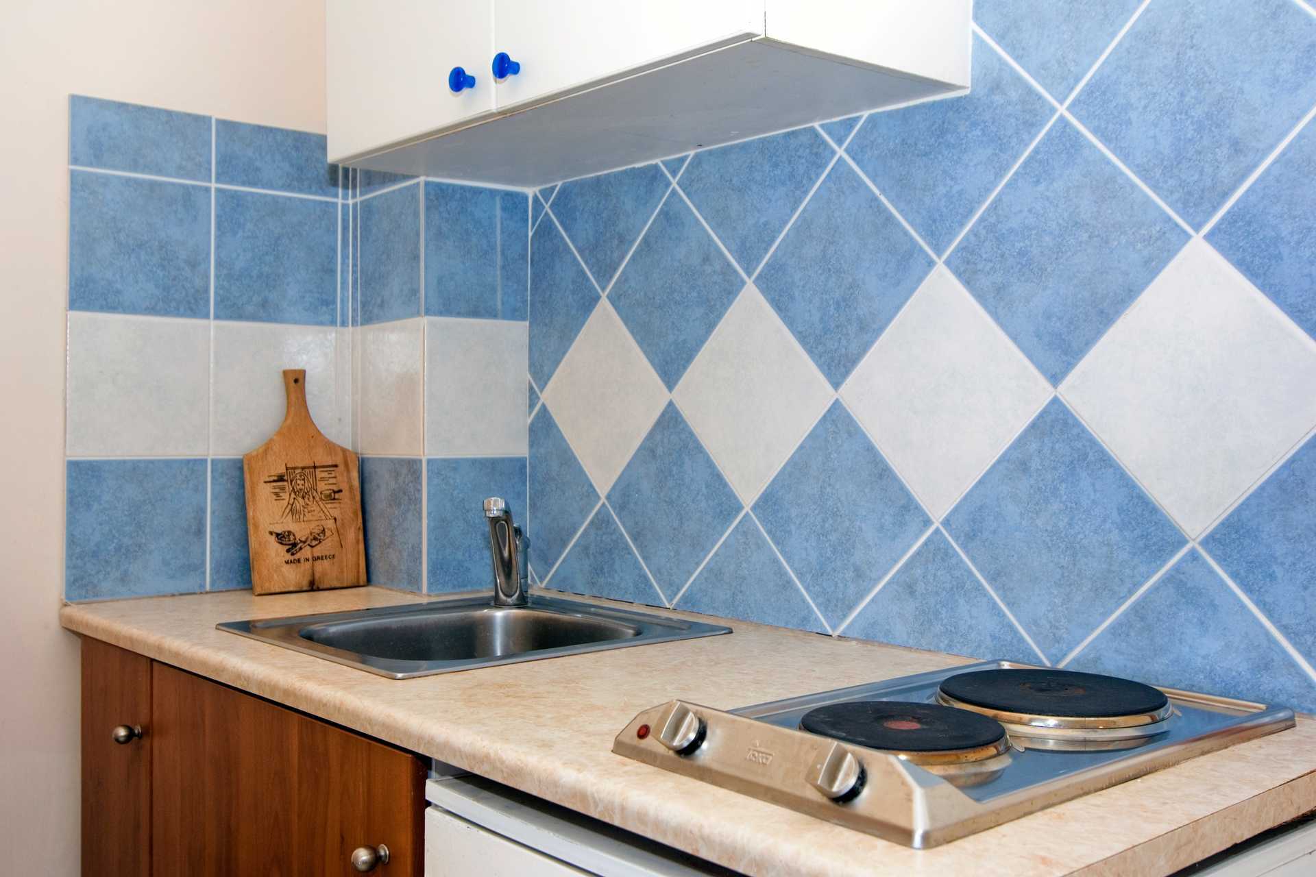 Enrumslägenhet på hotell Windmill i Argassi, Zakynthos.