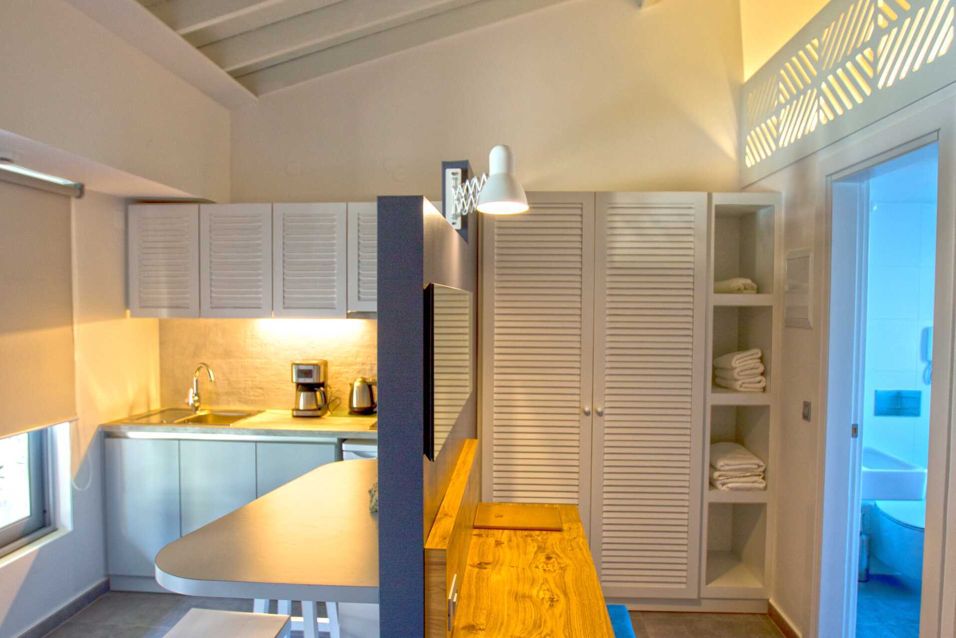 Enrumslägenheter med privat pool på Stellina Village Resort, Kreta.