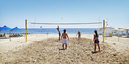 Beach volley på hotell Epsilon på Rhodos, Grekland.