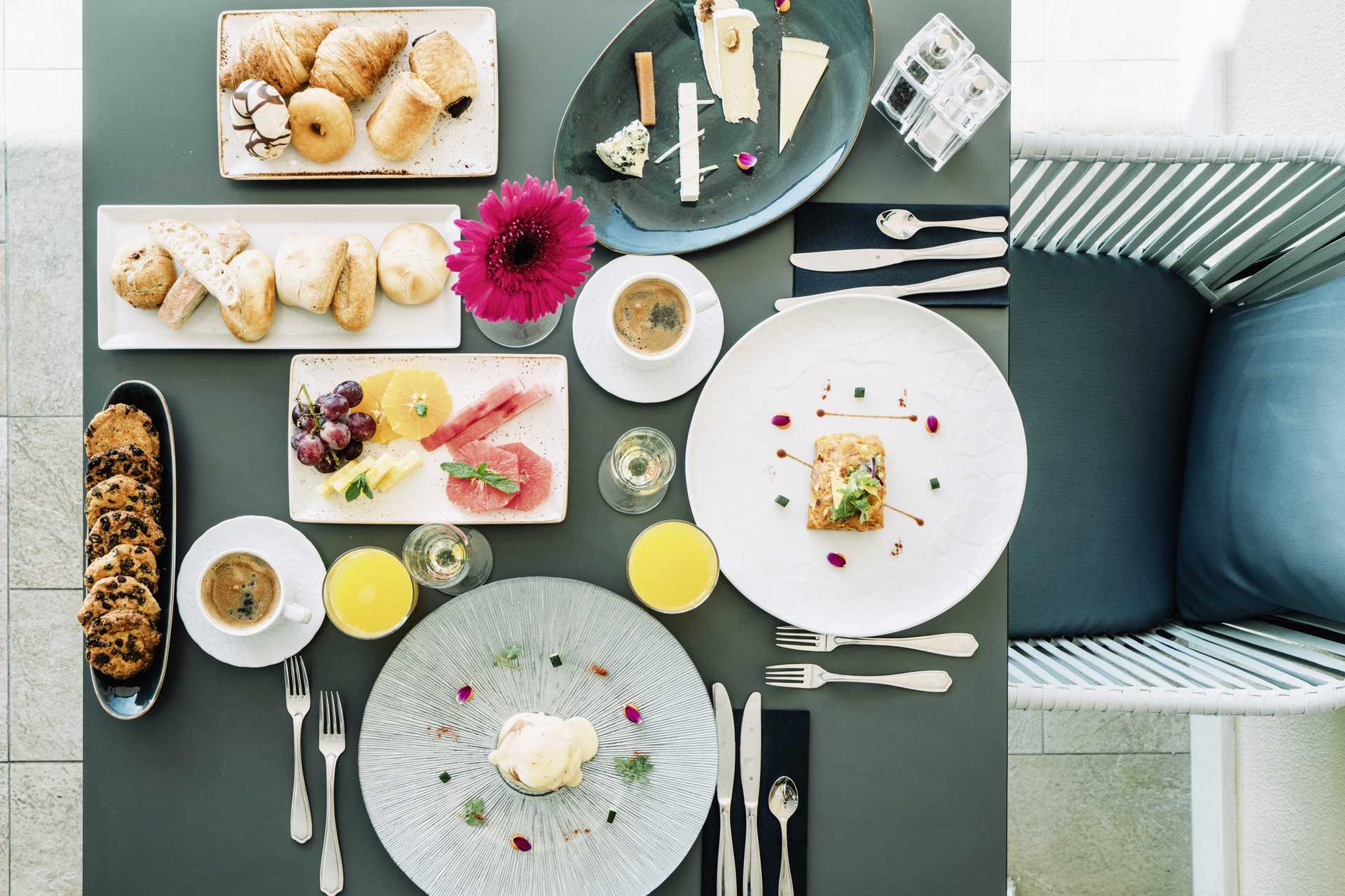 Frukost på Europe Playa Marina i Illetas på Mallorca.