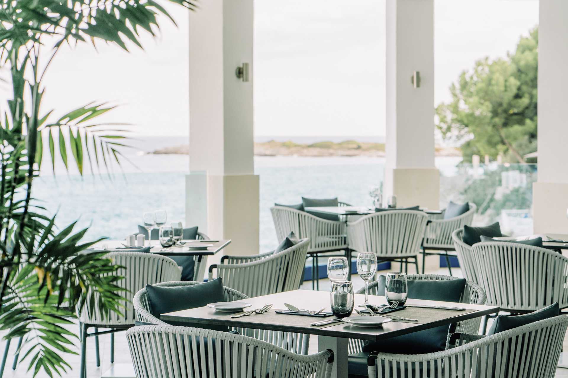 Bufférestaurangen på Europe Playa Marina i Illetas på Mallorca.