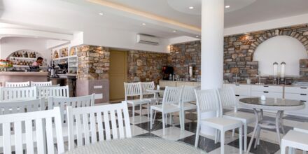 Restaurang på hotell Evdokia på Naxos.