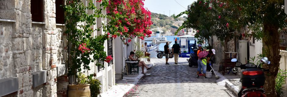 Hotell Evripili på Samos i Grekland.