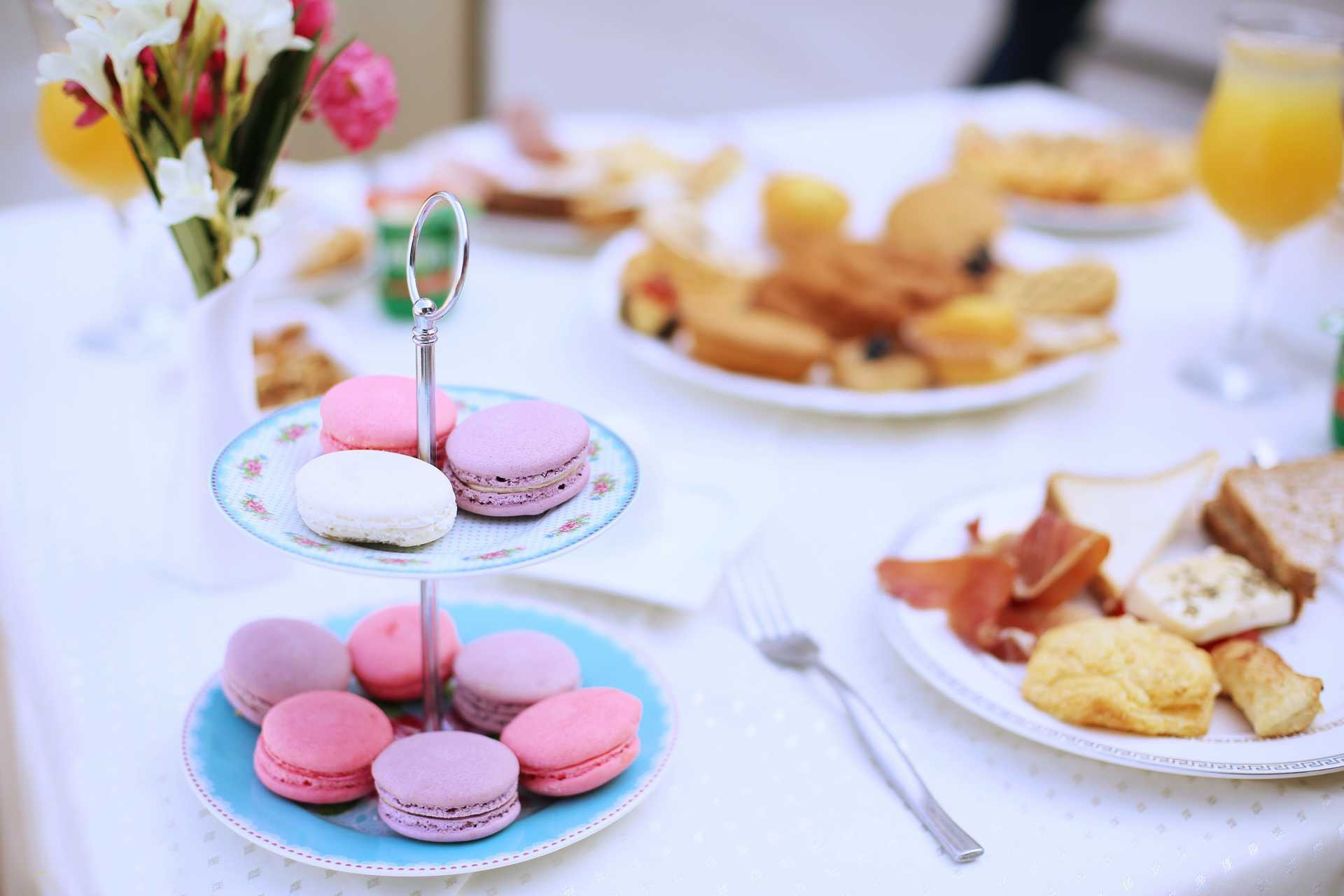 Restaurang på hotell Fafa Premium vid Durres riviera i Albanien.