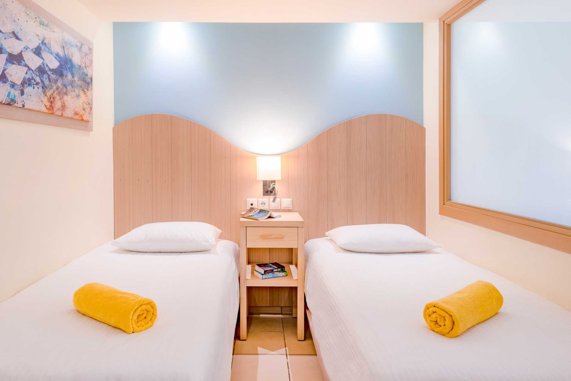 Familjerum på hotell Star Beach Village & Waterpark i Hersonissos på Kreta.