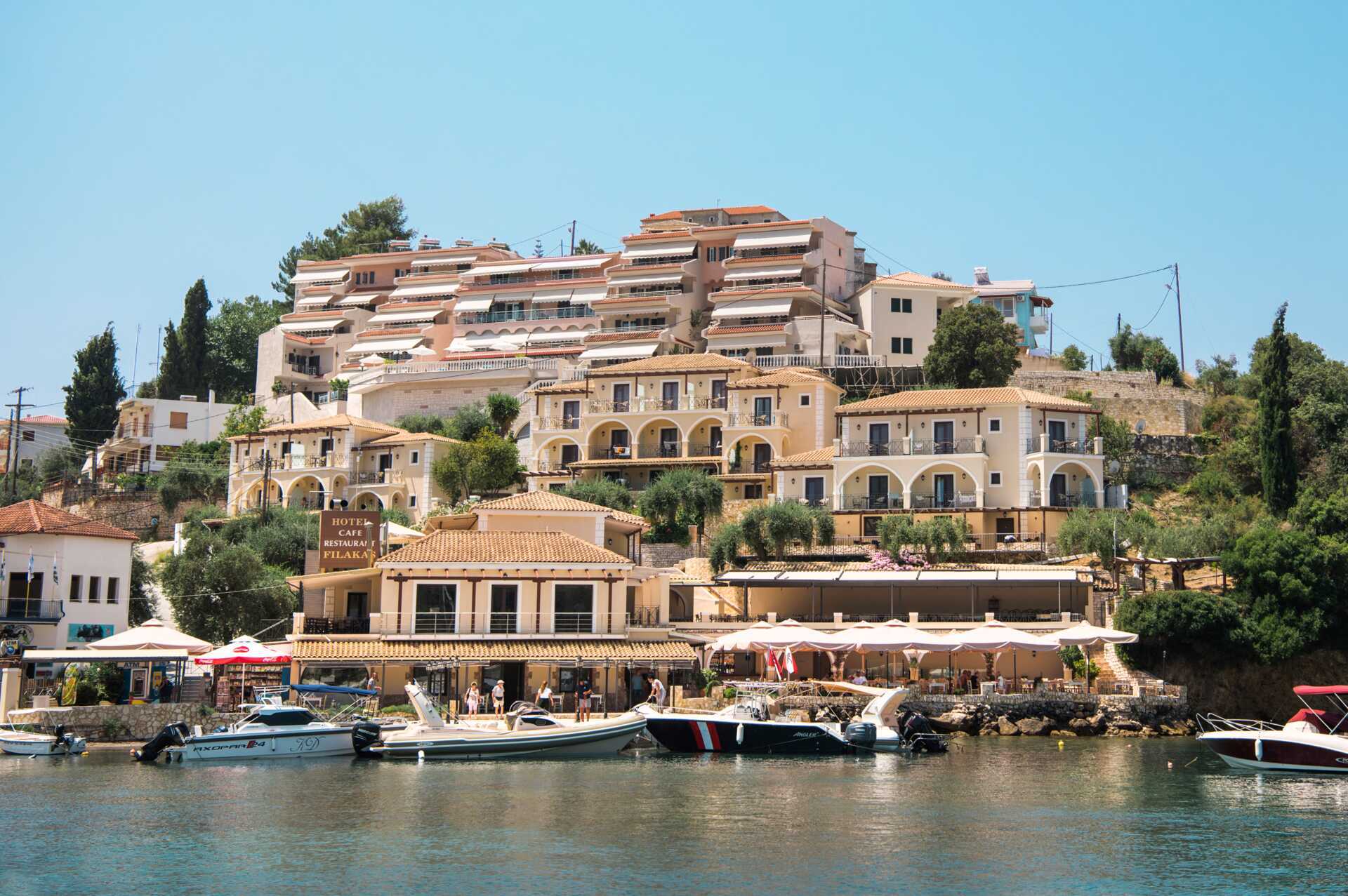 Sivota i Grekland.
