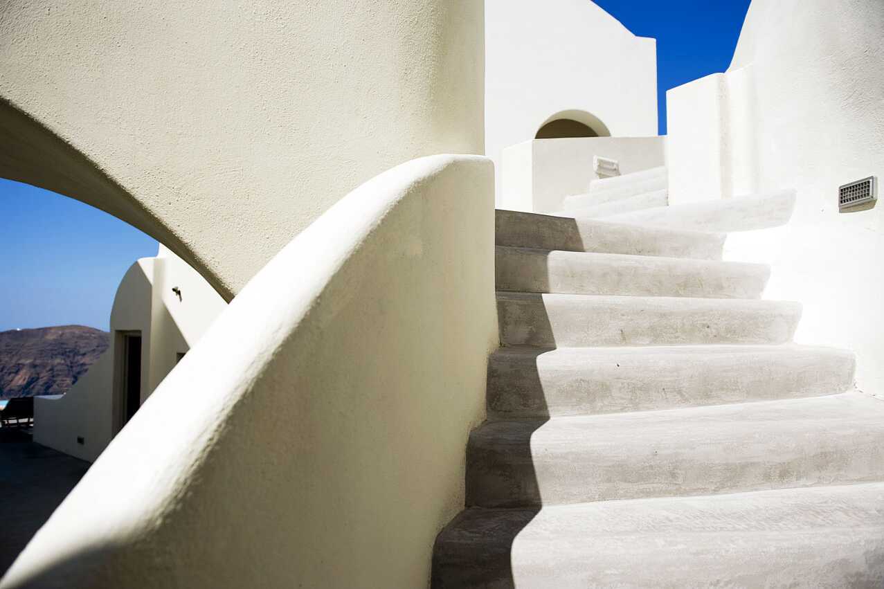 Hotell Avaton Resort & Spa på Santorini, Grekland.