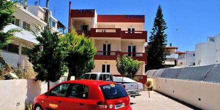 Hotell Flisvos i Sitia på Kreta, Grekland.