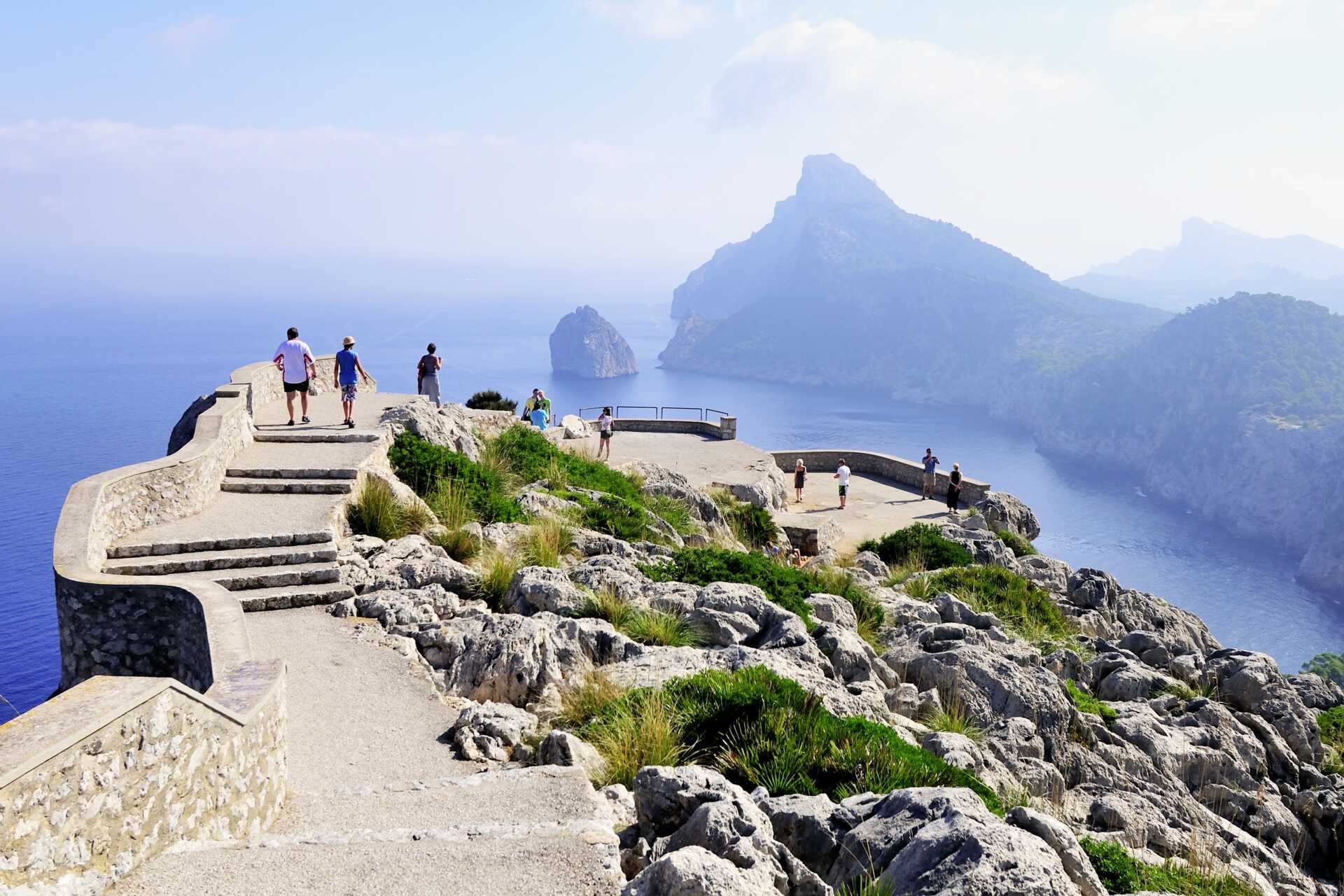 Marknad i Alcudia och Formentorhalvön