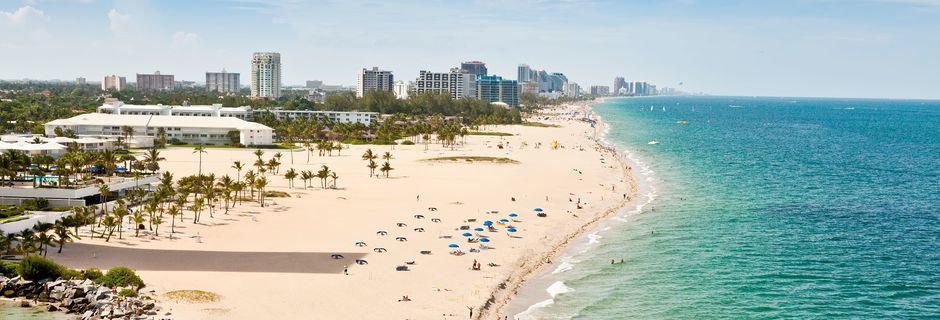 Fort Lauderdale i Florida, USA, är ett härligt besöksmål för den som gillar sol, strandhäng och shopping.