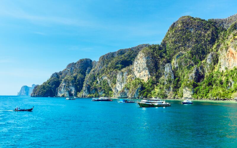 Four Islands med speedboat