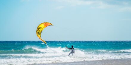 Windsurfing på Fuerteventura.