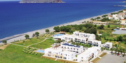 Hotell Geraniotis Beach i Platanias på  Kreta, Grekland.