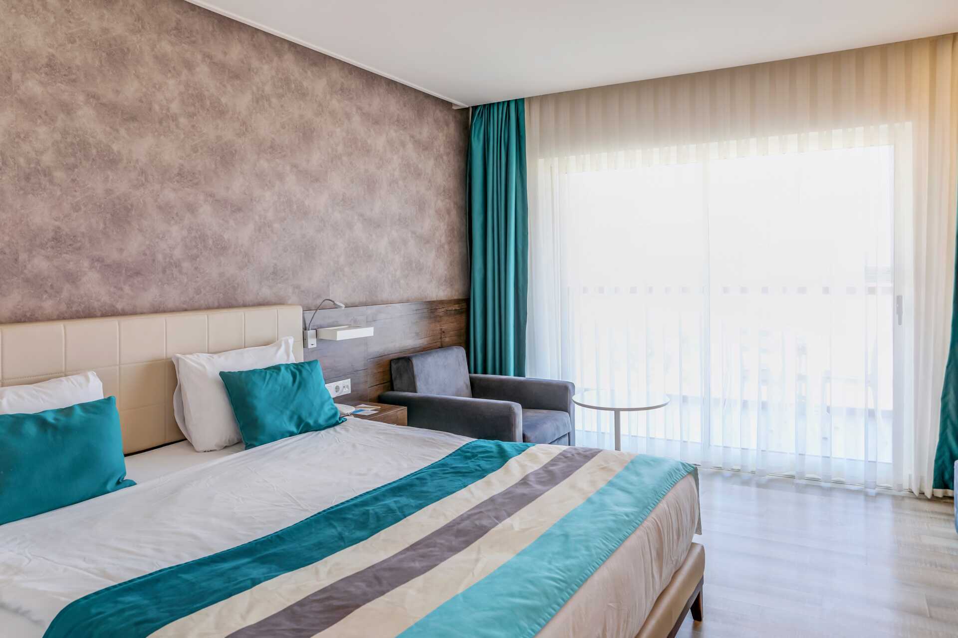 Familjerum på hotell Apollo Mondo Family Gold Island i Alanya, Turkiet.