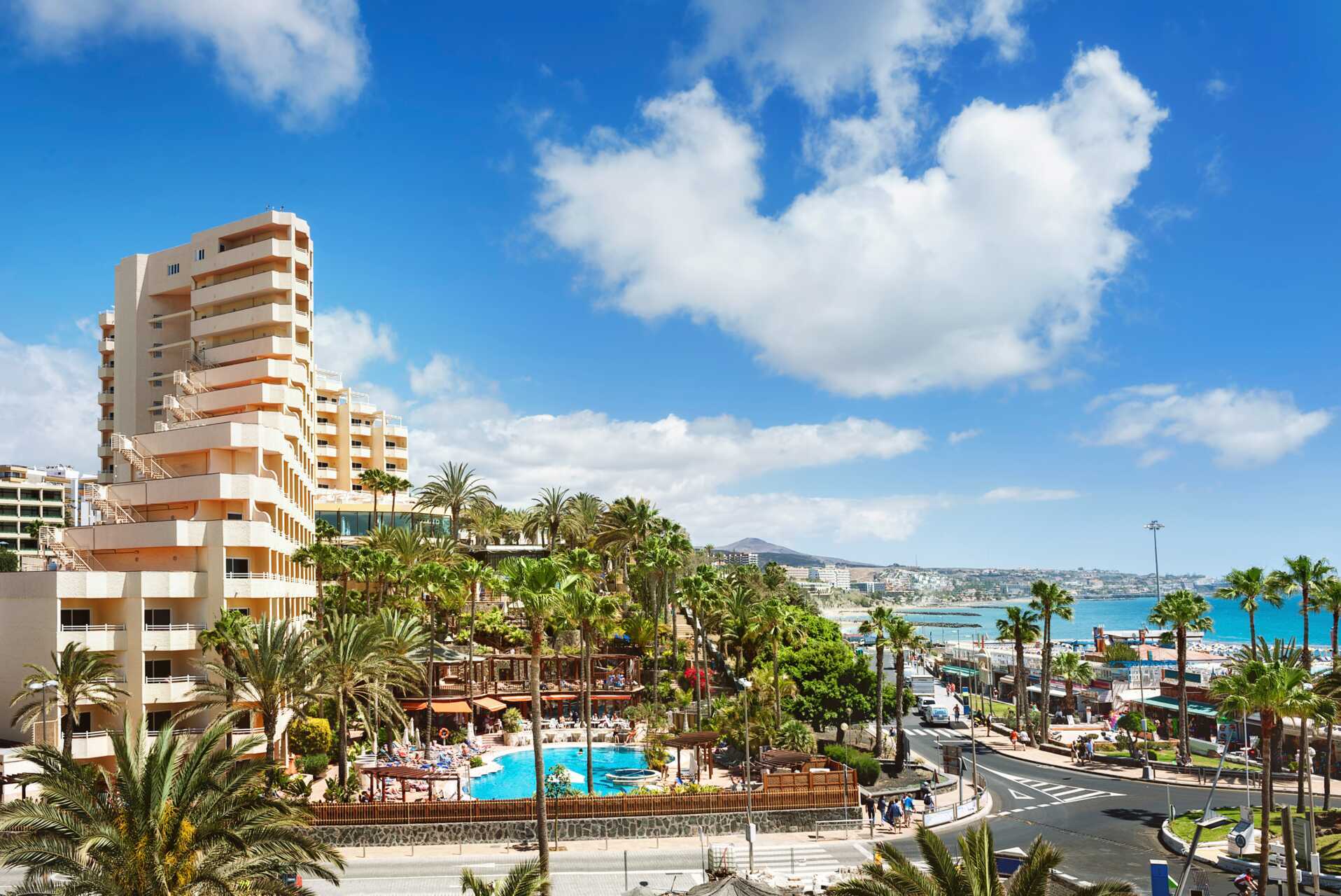Playa del Ingles, Gran Canaria.