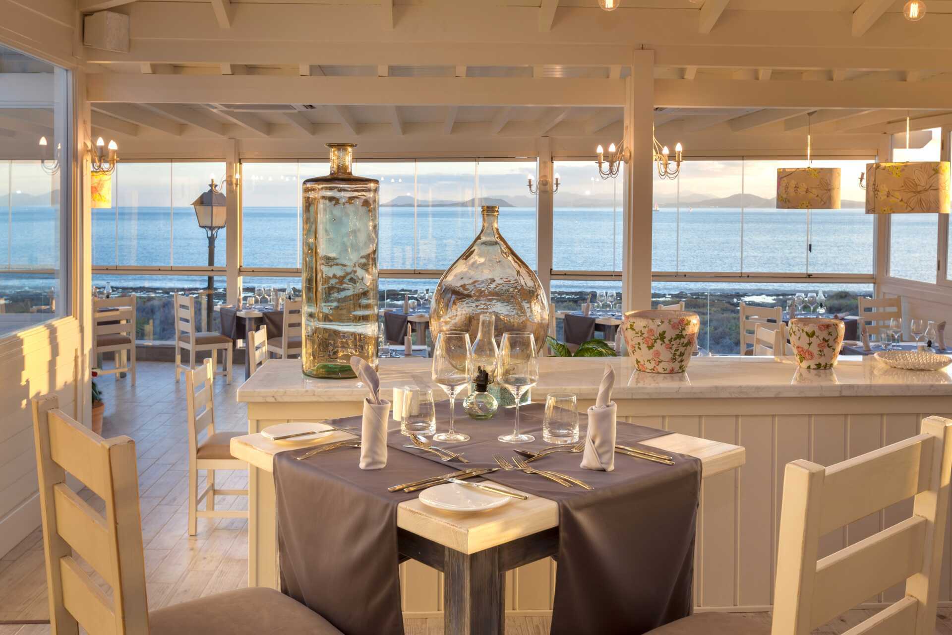 Restaurang Sansofe på hotell Gran Castillo Tagoro Family & Fun, Lanzarote.