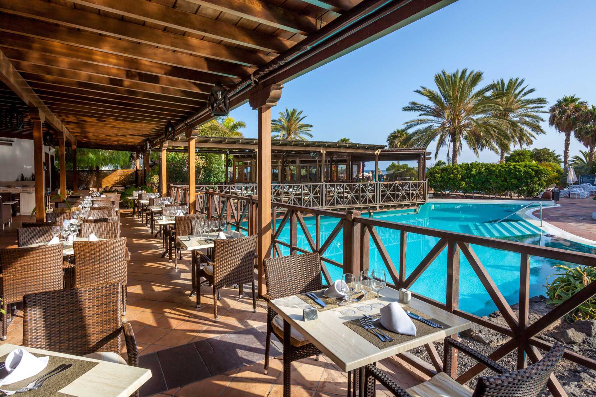 Bufférestaurangen Colorada på hotell Gran Castillo Tagoro Family & Fun, Lanzarote.