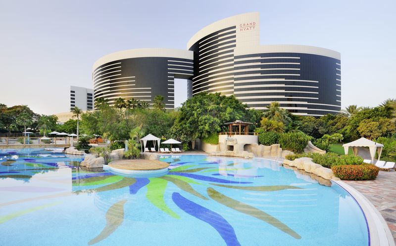 Hotell Grand Hyatt i Dubai.