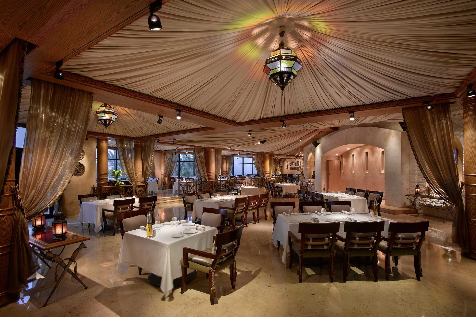 Restaurang Awtar på hotell Grand Hyatt, Dubai.