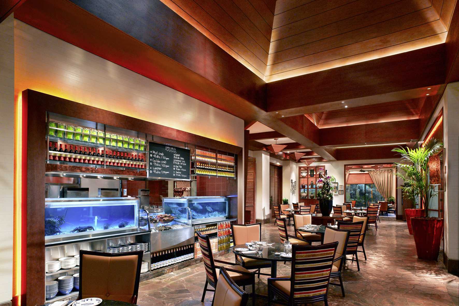 Restaurang Peppercrab på hotell Grand Hyatt, Dubai.