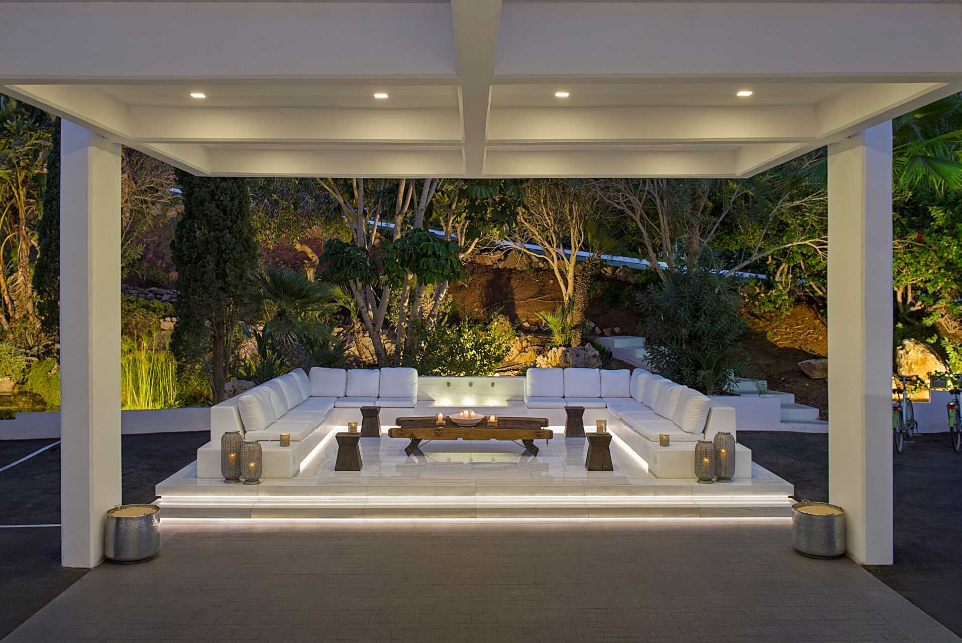 Loungebar på Grecian Sands, Cypern.