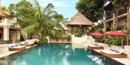 Pool på hotell Griya Santrian i Sanur, Bali.
