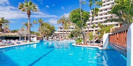 Pool på hotell H10 Conquistador i Playa de las Americas, Teneriffa.