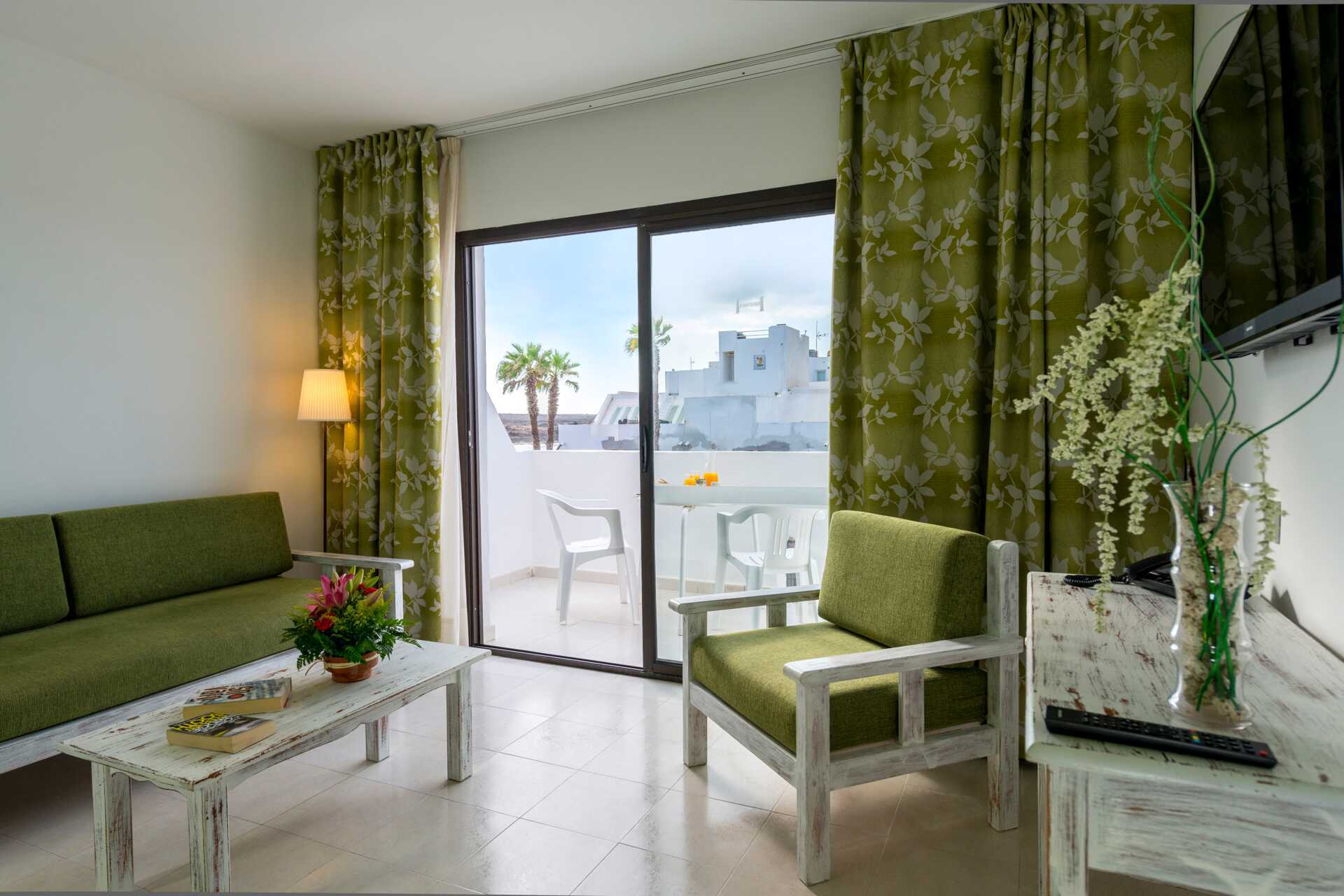 Tvårumslägenhet på hotell Hesperia Bristol Playa, Fuerteventura.