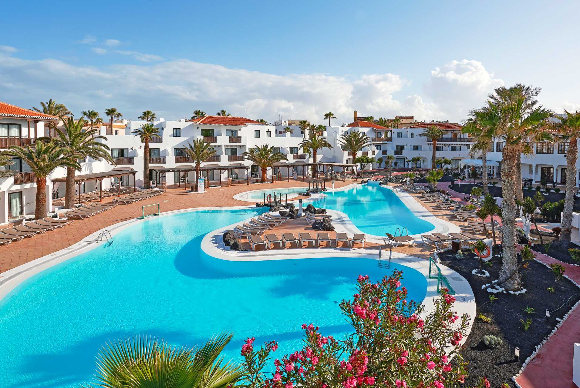 Poolområdet på hotell Hesperia Bristol Playa, Fuerteventura.