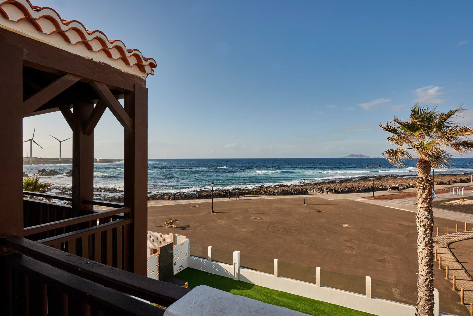Utsikt från hotell Hesperia Bristol Playa, Fuerteventura.